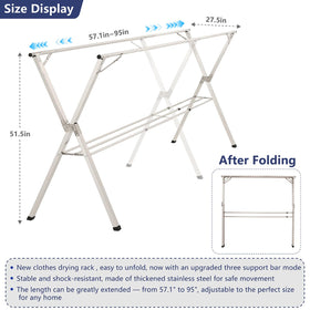 SHENGSHI heavy-duty stainless steel frame shows durable construction