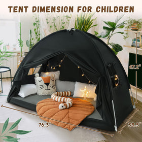 Sherilyn canopy is portable for easy relocation between rooms.
