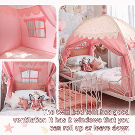Sherilyn floor tent mode offers a playful hideaway during playtime.