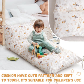 Sherilyn handmade cushion cover showcases craft quality and simple machine wash