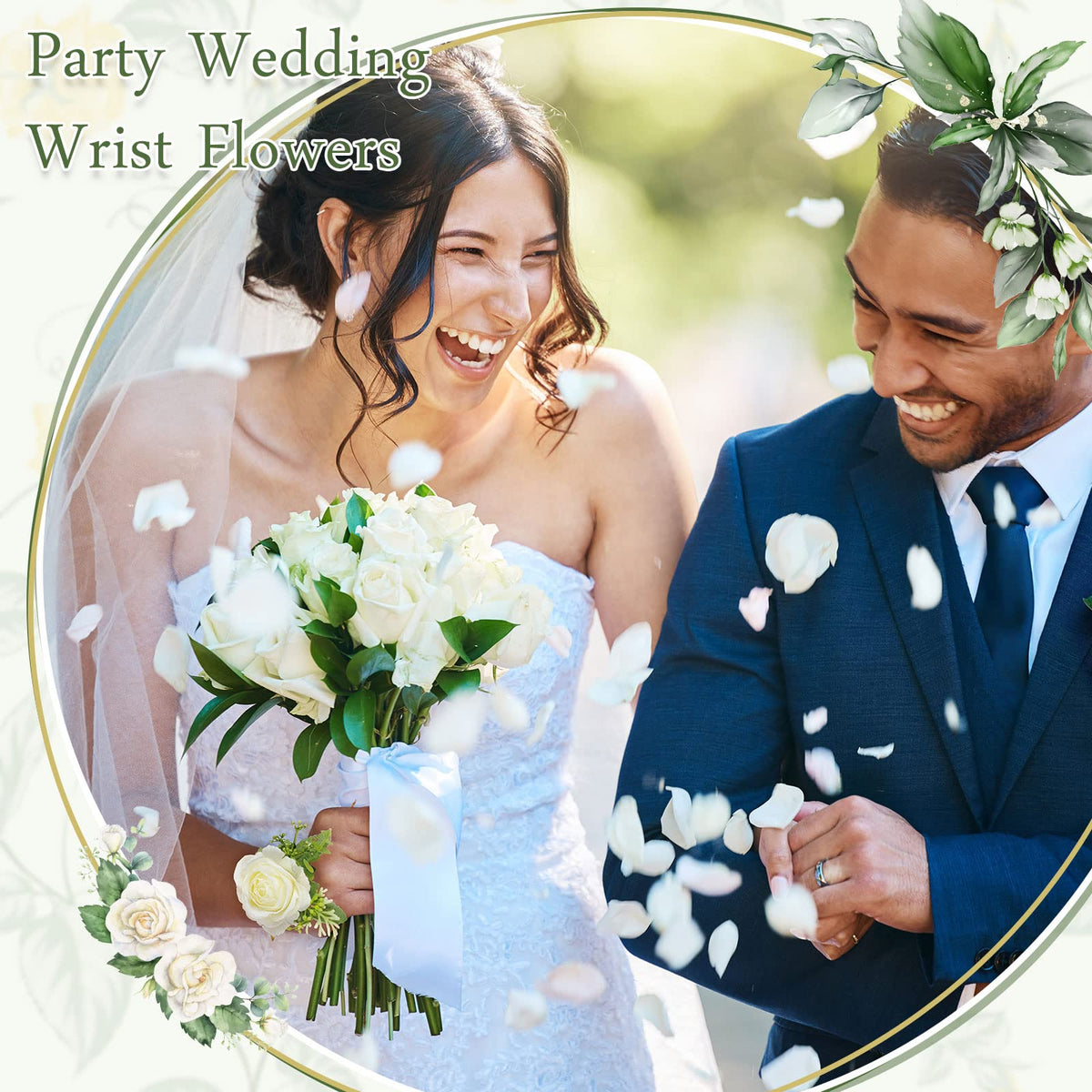 Sherr eucalyptus feather grass details for natural wedding accents
