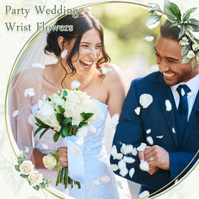 Sherr eucalyptus feather grass details for natural wedding accents