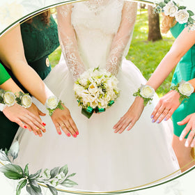 Sherr wedding accessory collection display suitable for ceremonies and parties