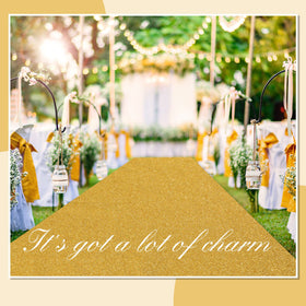 Shihanee double-sided carpet tape to secure the aisle runner