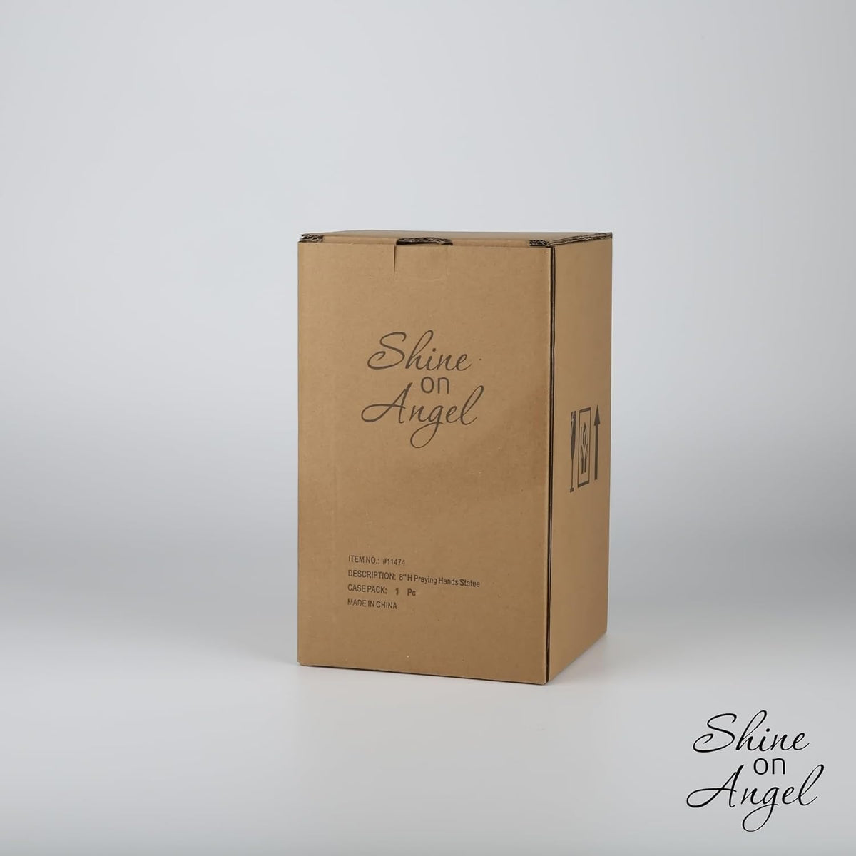 Gift-ready ShineOnAngel stone decor for spiritual occasions.