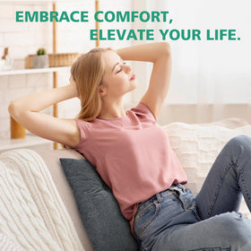 Shinnwa breathable polyester cover stays cool and comfortable