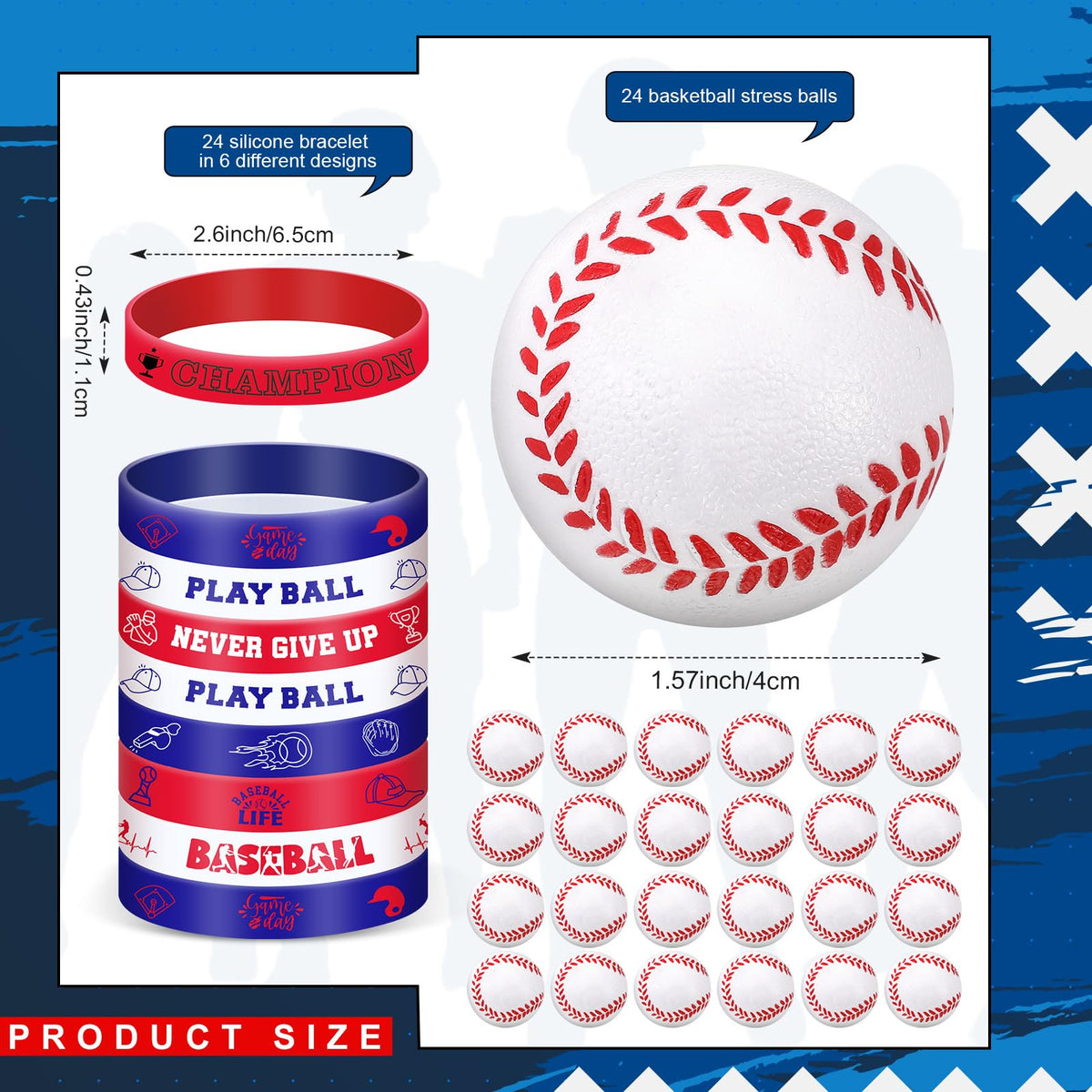 ShinyRelief baseball party set presents a coordinated, ready-to-use party kit.