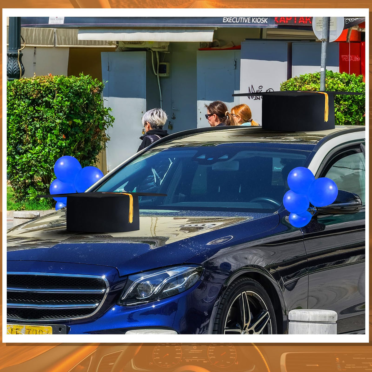 ShinyRelief complete kit enables easy, tool-free car cap fastening.