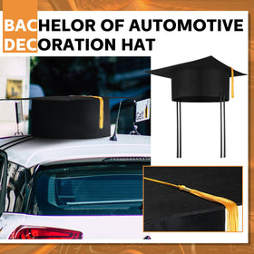 ShinyRelief oversized cap car topper shown at 20.47 inches for high visibility.