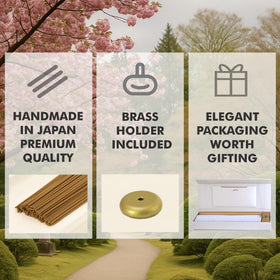 Shizu sandalwood fragrance enriches meditation and tea rituals.