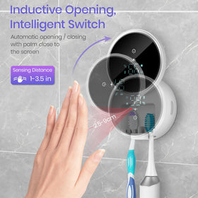 Shker dual-band light deep cleans bristles for a thorough daily refresh
