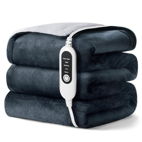 Shodu electric heated blanket with five-level control for personalized warmth.