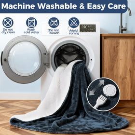 Shodu machine-washable blanket for easy care and longevity.