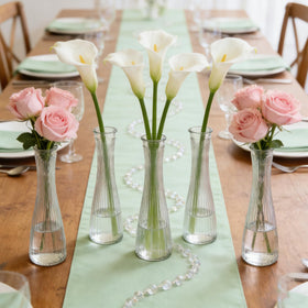 SHOHAYTO Clear glass matches many color schemes and florals