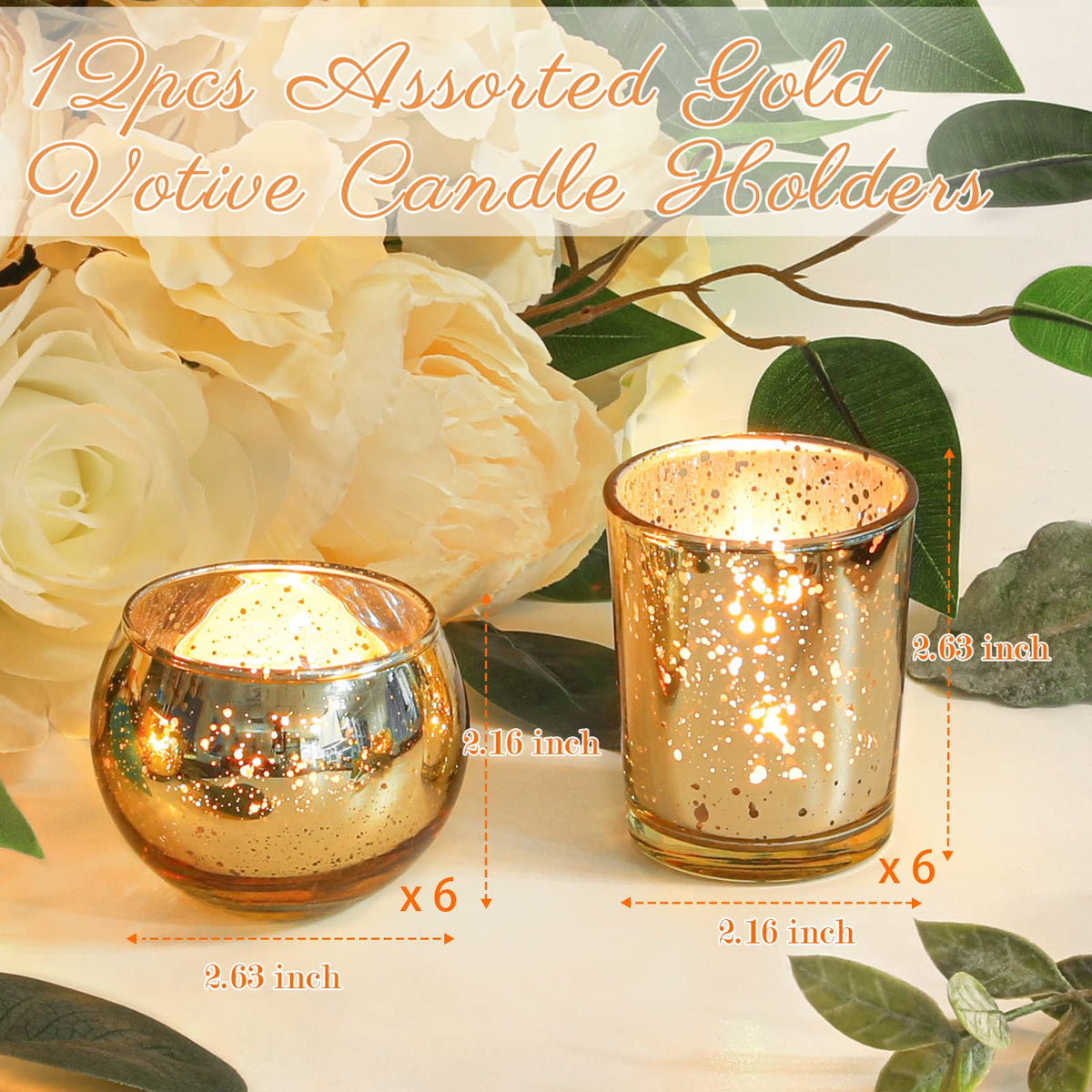 SHOHAYTO premium glass votives arrive in stylish packaging.
