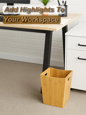 Sholramo office or dorm trash bin, compact storage.