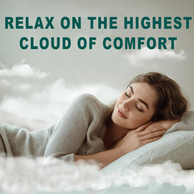 SHOUREN breathable fabric cover promotes airflow for cooler, comfortable nights.