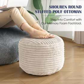 SHOUREN memory foam core cushions for relaxed lounging