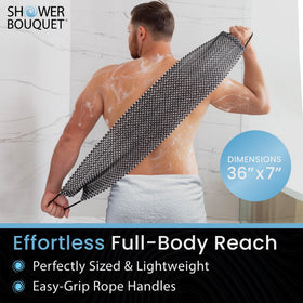Shower Bouquet silver ion fabric stays sanitary and odor-free for longer use.