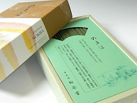 Close-up of Moss Garden Nokiba incense sticks revealing natural sandalwood and patchouli aromas
