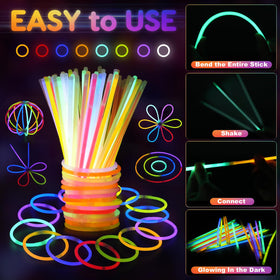 SHQDD neon party essentials for birthdays and events