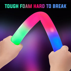 SHQDD wedding glow stick guest greeting with vibrant colors.