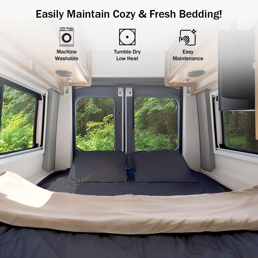 Shreem Linen 4-piece set is easy to pack and machine-wash, ideal for travel.