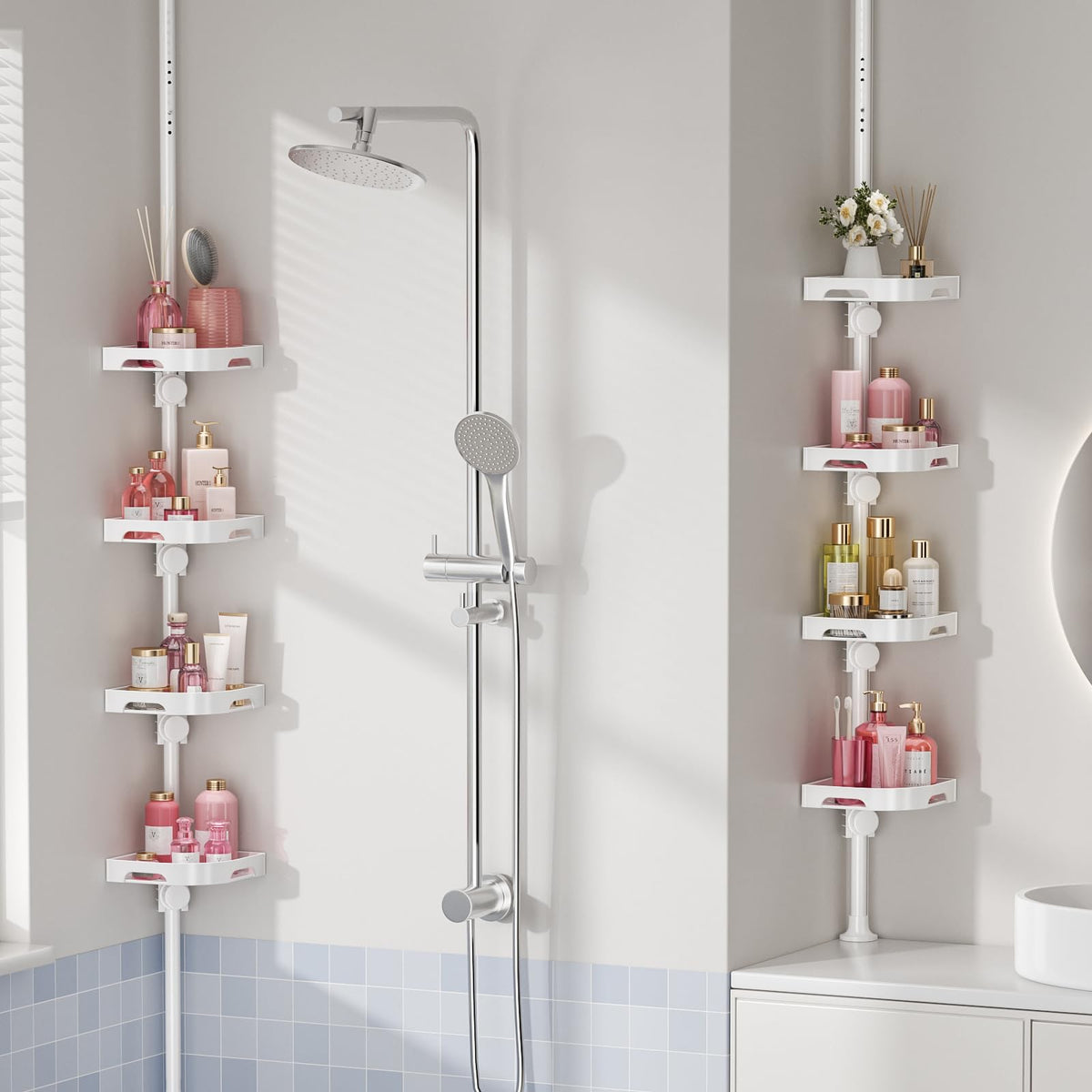 Shuang Qing adjustable height lets you set child safe levels.