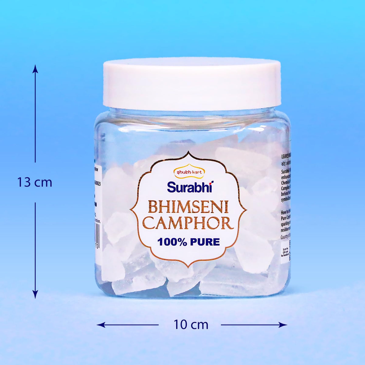 Shubhkart Bhimseni Camphor aroma diffusion enhances room fragrance.
