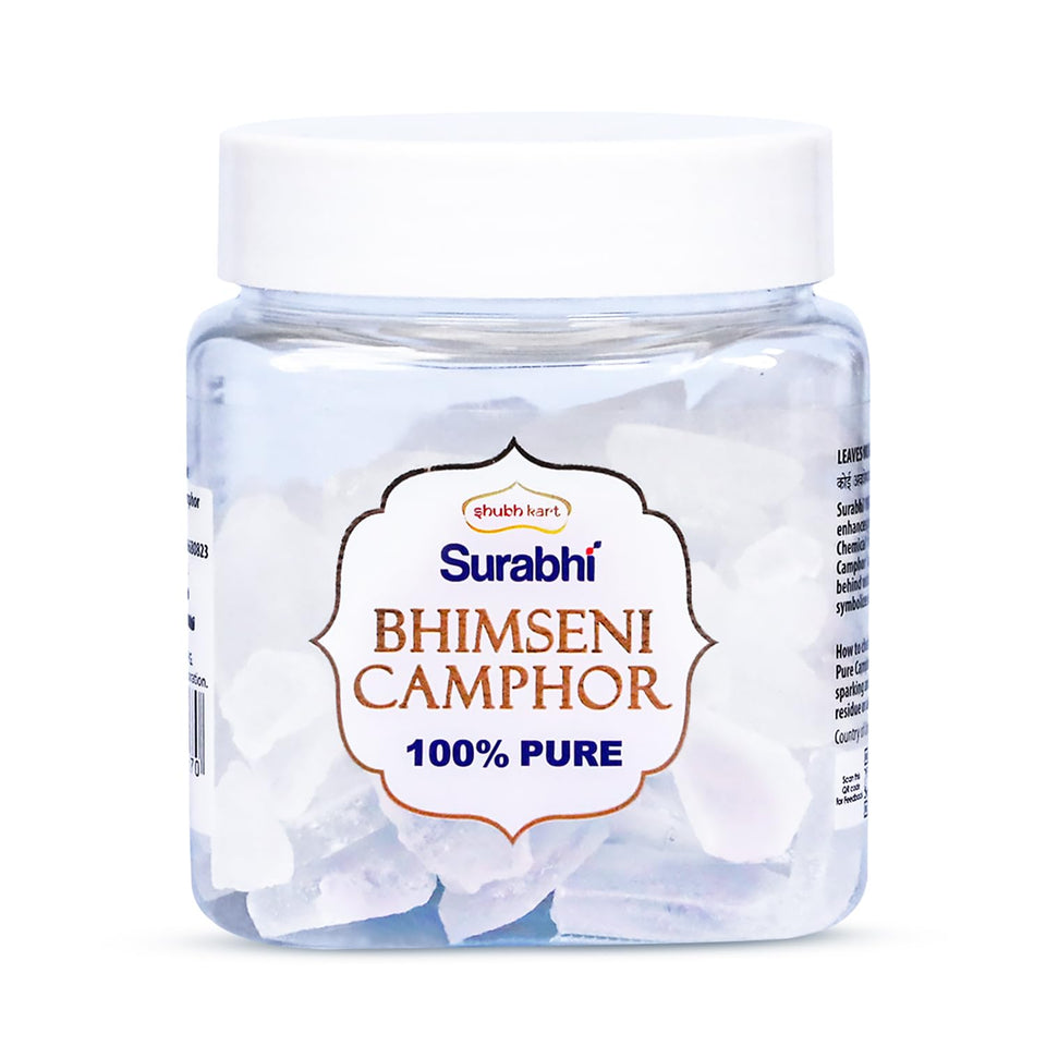 Shubhkart Bhimseni Camphor tablet 500g pack for pure aroma diffusion.