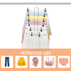 SHUKEEKA space-saving wardrobe system boosts organization.