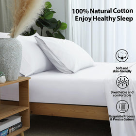 Shunjie.Home 16-inch deep pocket ensures thick mattresses stay covered securely.