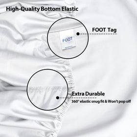 Shunjie.Home FOOT tag design guides correct orientation during setup.