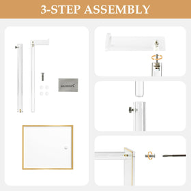 SHUNKAIZS included cleaning cloth and anti-slip pads for stable placement