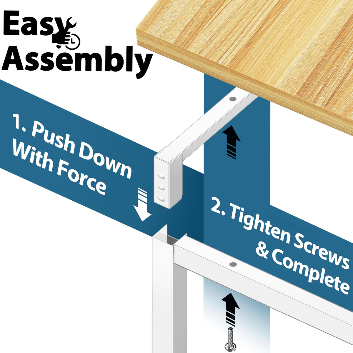 SHW Mission 40-Inch Oak desk dimensions 40 inches wide and compact depth