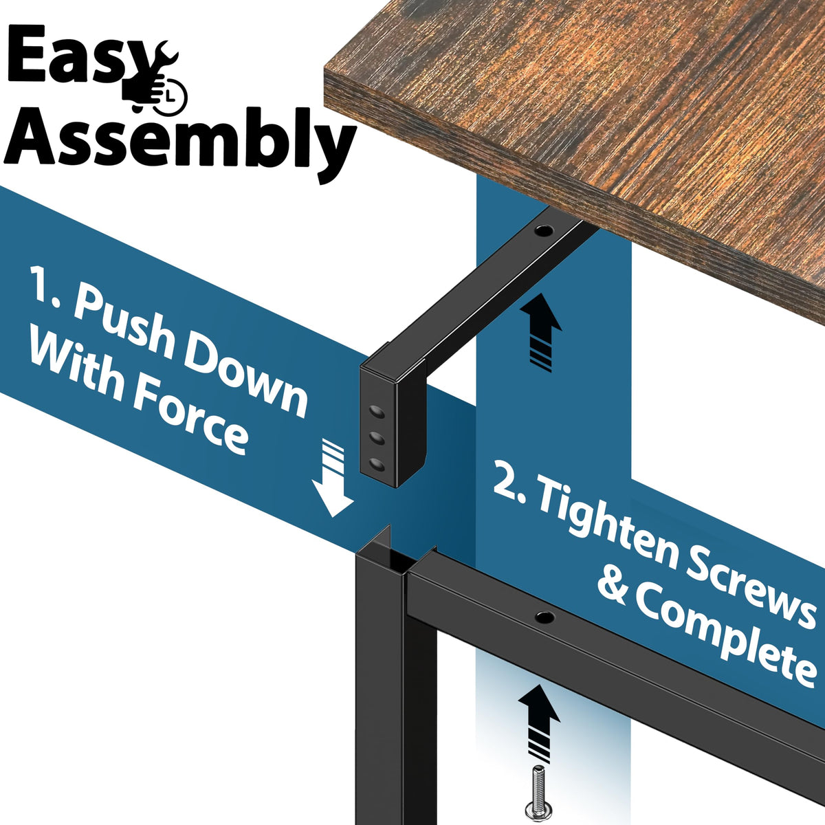 SHW Mission dimensions 19D x 40W x 28H in view