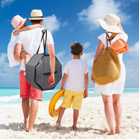 SHWWQUE travel hat storage case simplifies packing for trips