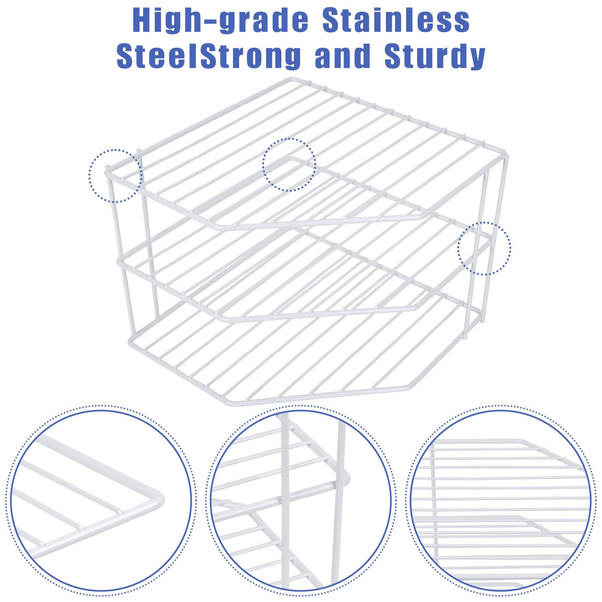 SIBAO pantry cabinet organizer setup for tidy shelves
