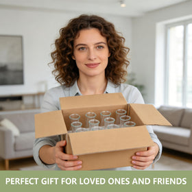 Sibosen bulk glass bud vases for versatile event styling.