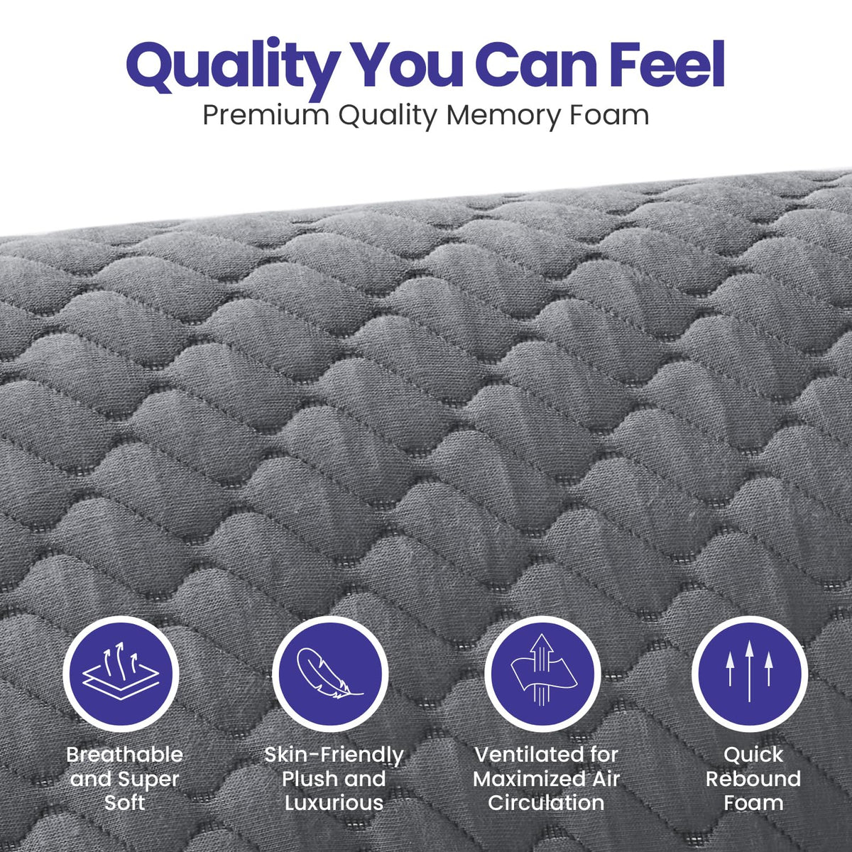 Sidney Sleep breathable cover promotes cool, comfortable nights.