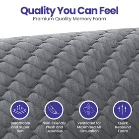 Sidney Sleep breathable cover promotes cool, comfortable nights.