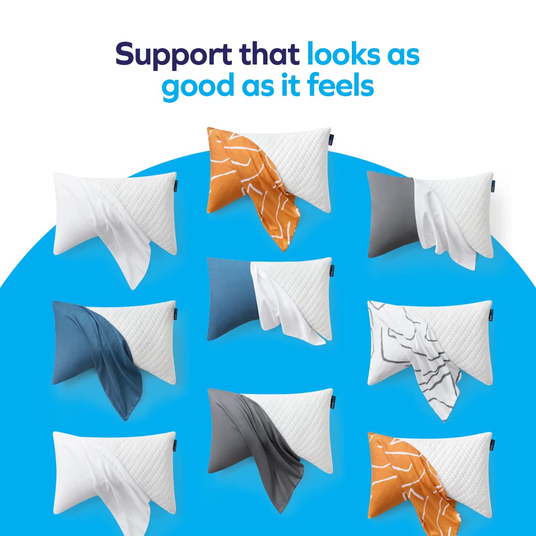 Sidney Sleep CertiPUR-US certified pillow assures quality materials