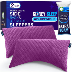 Sidney Sleep daily use setup in bed shows easy care and reliable padding.