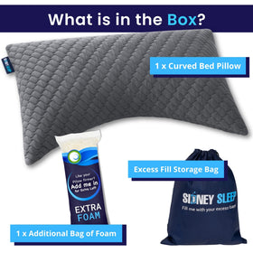 Sidney Sleep durable construction resists sagging and clumping over time.