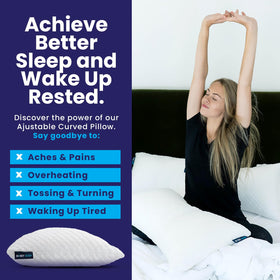 Sidney Sleep extra-foam included ensures plush loft and lasting shape