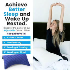 Sidney Sleep shredded-fill-customization lets you dial firmness and loft to preference.