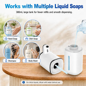 Clog-resistant flow ensures steady dispensing across uses.
