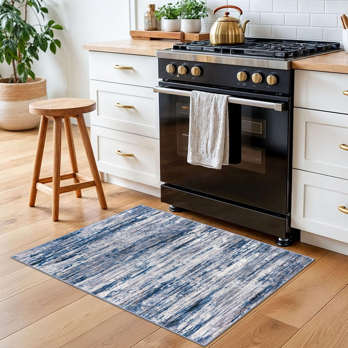 SIILOOM 2x3 Modern Abstract Rug bedroom calm and cloud-soft underfoot
