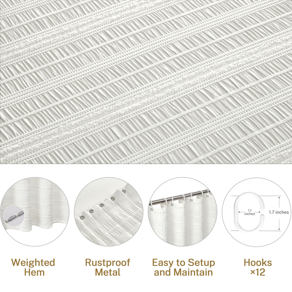 Siiluminisoy cotton-polyester blend curtain for durability