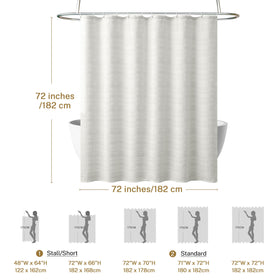 Siiluminisoy machine washable curtain for quick cleaning